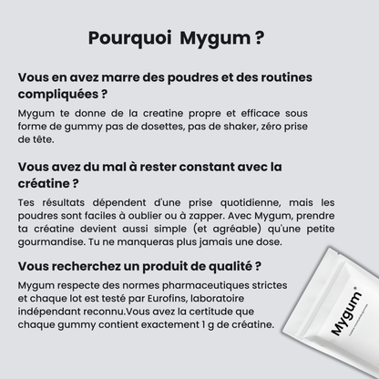 Mygum creatine gummies